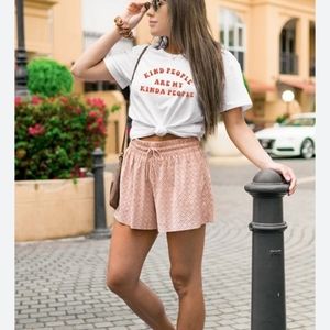 Zara Suede Shorts